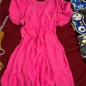 Vibrant Pink Dress